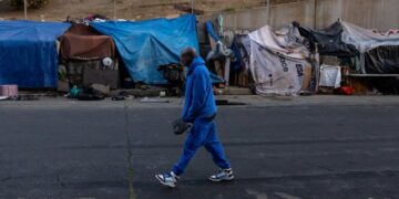 ‘Abysmal’: Trump’s budget cites L.A. homelessness agency as he proposes housing cuts