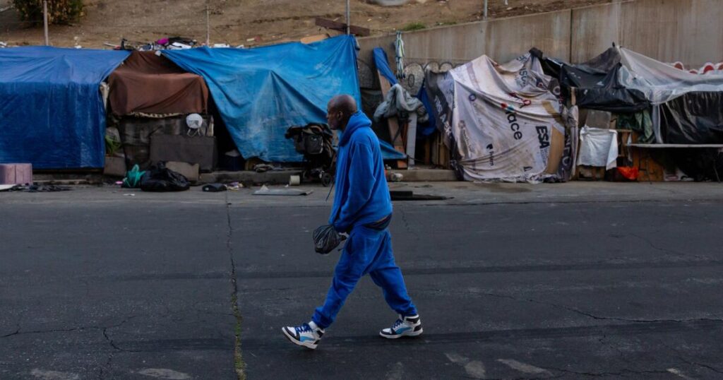 ‘Abysmal’: Trump’s budget cites L.A. homelessness agency as he proposes housing cuts