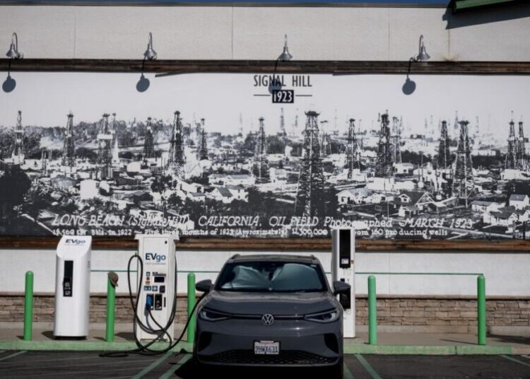 Used EV sales charge up on high gas prices, even as new EV demand declines