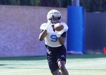 Coach Bob Chesney points to UCLA’s improved defense during spring football