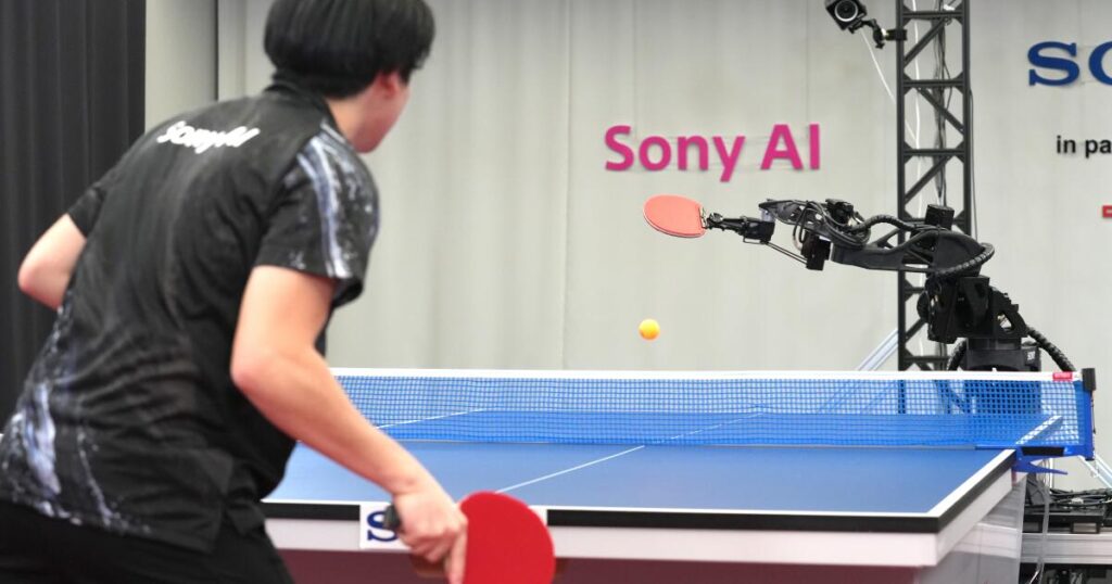 Robot Supreme? Table tennis clanker Ace beats elite human players in AI milestone