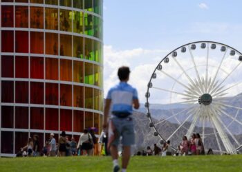 What it takes to build Coachella’s most recognizable icon