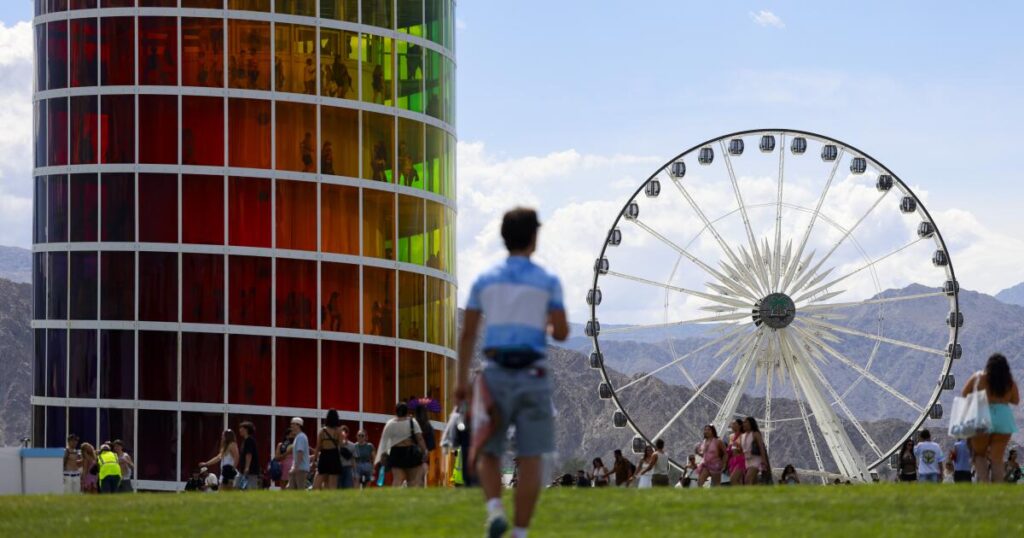 What it takes to build Coachella’s most recognizable icon
