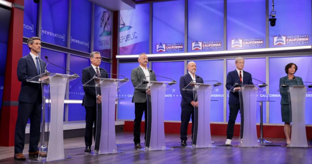A cheat sheet for the California governor debate: Here’s what to watch for