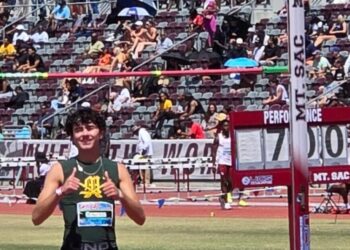 Prep talk: High jumper Dean Guzman of Moorpark clears 7-foot barrier