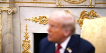 The golden idol at the center of Trump’s presidential library is a terrible idea — even for him