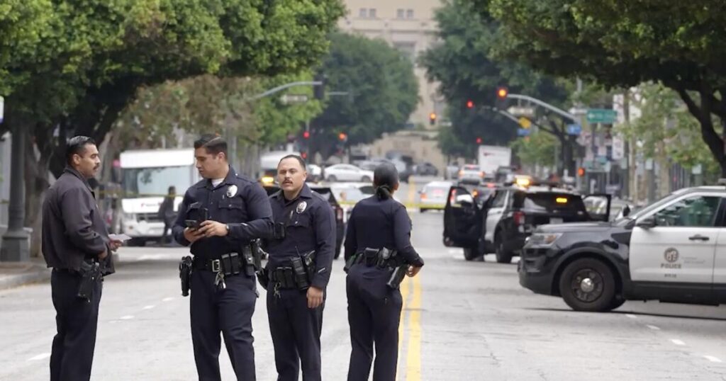 Woman in critical condition after stabbing in downtown L.A.; suspect arrested