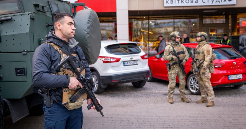 Mass shooting in Ukraine’s capital leaves 6 dead before police kill gunman