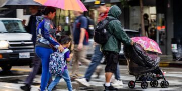 Rain — and maybe thunderstorms — are expected in Los Angeles this weekend