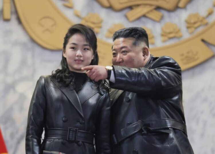 Seoul spy agency says it’s fair to view teen daughter of North Korean leader Kim as his heir