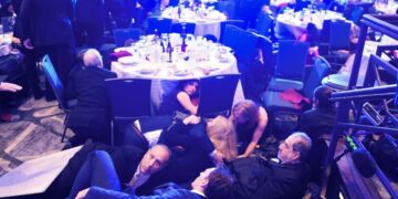 We were there: Hearing gunfire and ducking for cover at the D.C. dinner shooting