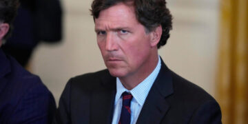 ‘Vile on every level’: Tucker Carlson rips Donald Trump over Easter Sunday ‘f-word’ post