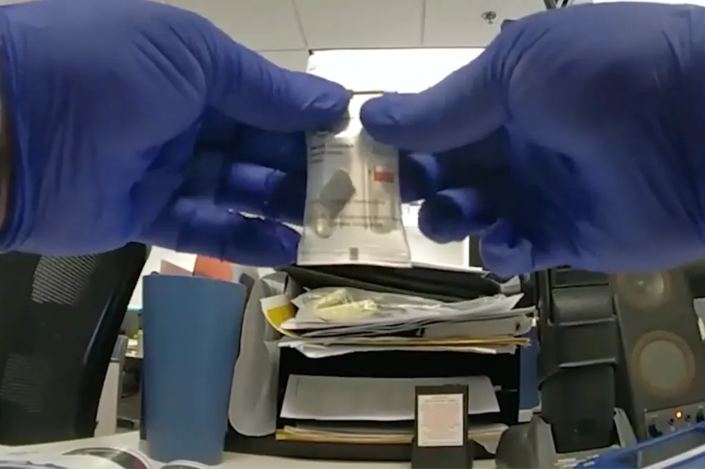 Video showing a Sheriffâs Office investigator field testing a book recovered from bookseller in 2025/2026 book seller scheme: https://vimeo.com/1164814571/e3f0f58578?share=copy&fl=sv&fe=ci