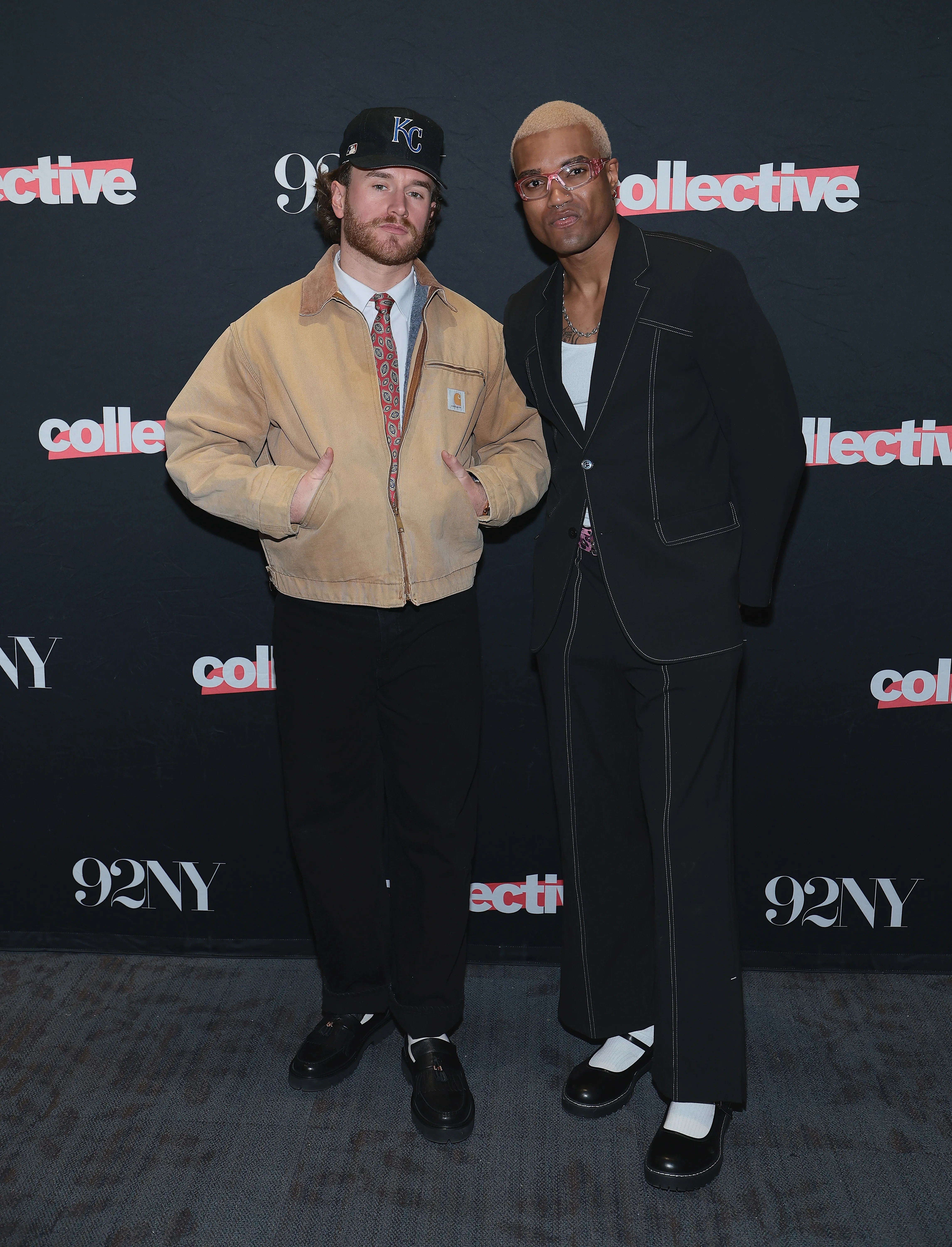 West Wilson and KJ Dillard posing for a photo.