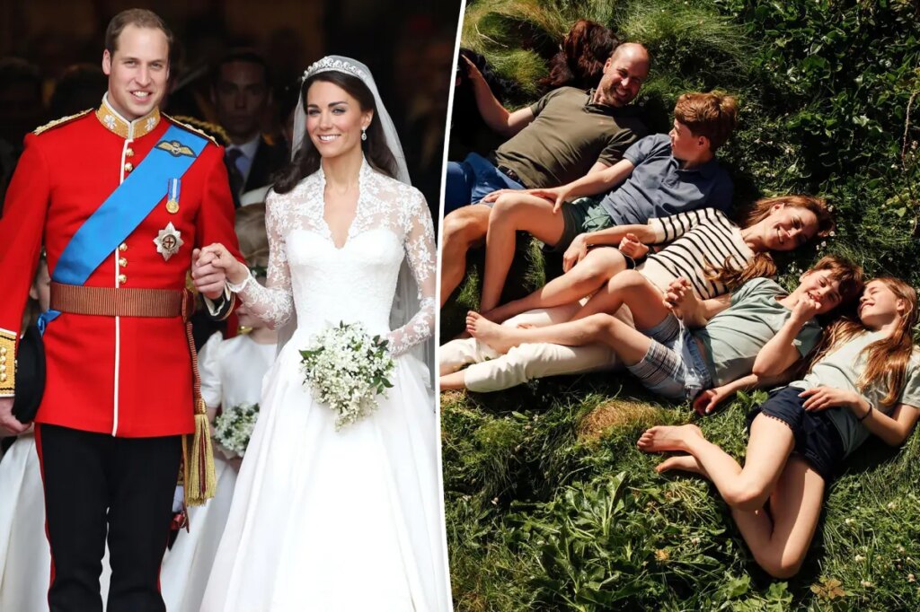 Prince William and Kate Middleton ring in 15 years of marriage with precious family photo