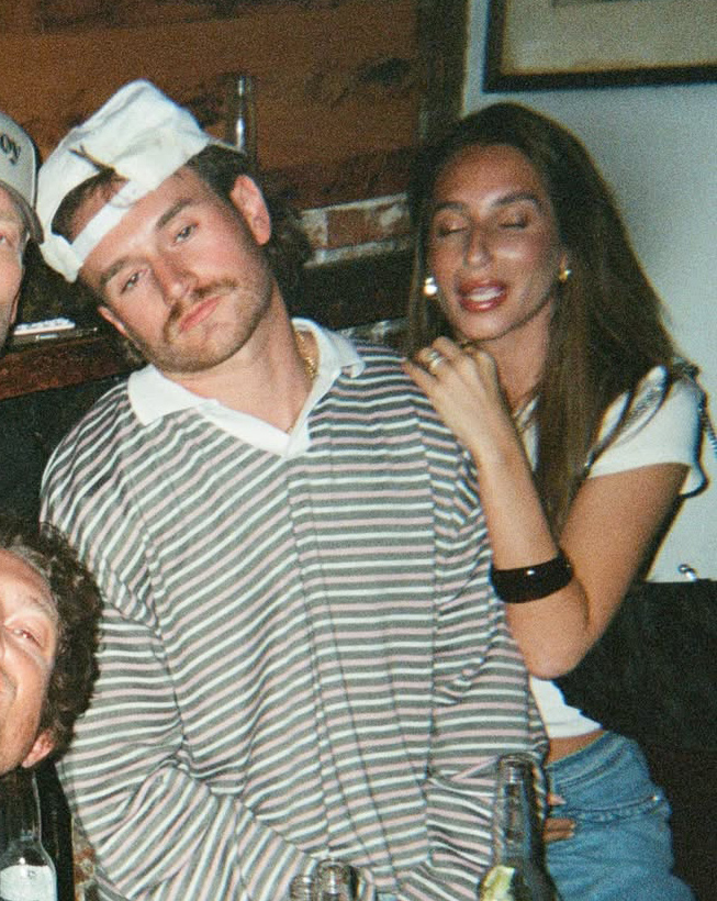 Amanda Batula and West Wilson in a social setting.