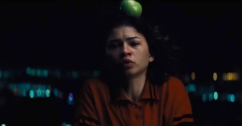 Zendaya as Rue Bennett in 