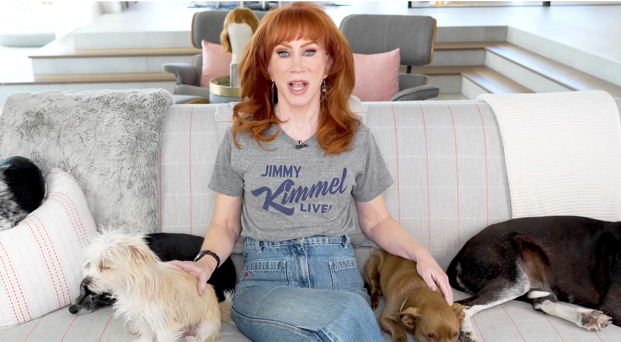 Kathy Griffin in her YouTube video