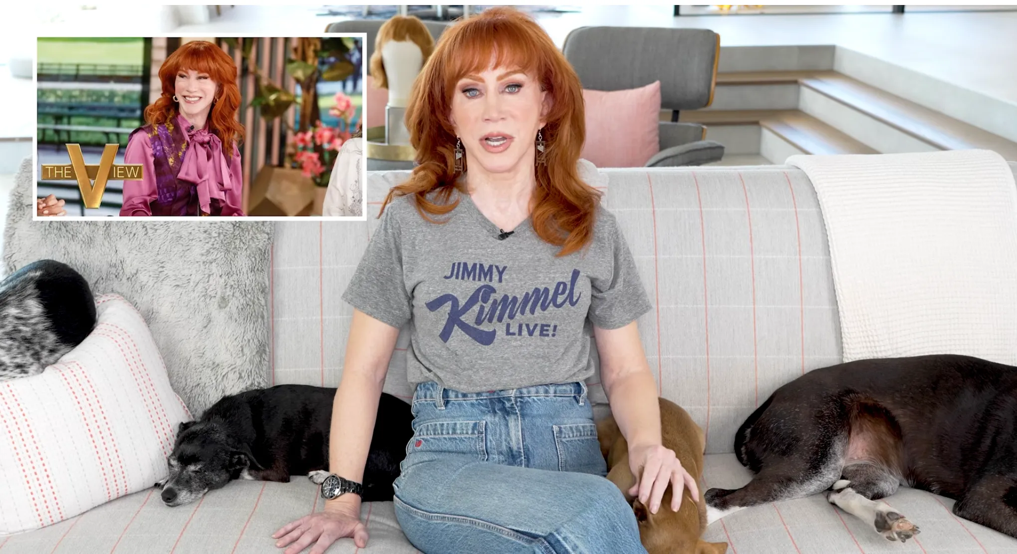 Kathy Griffin in her YouTube video
