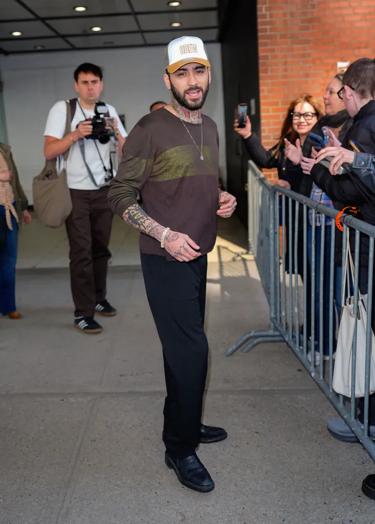 Zayn Malik seen walking in New York City.
