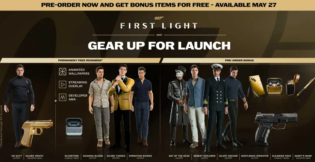 007 First Light Deluxe Edition Skins