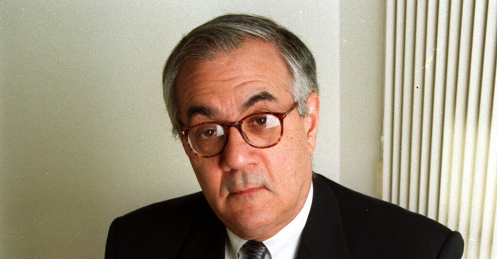 Barney Frank, Gay Pioneer and Liberal Stalwart in Congress, Dies at 86