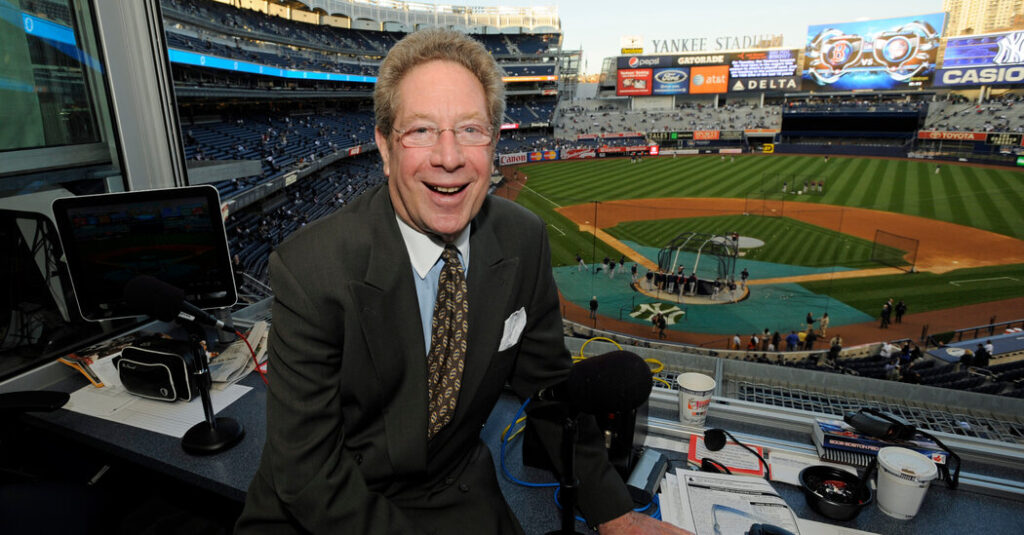 John Sterling, the Yankees’ Most Enduring Announcer, Dies at 87