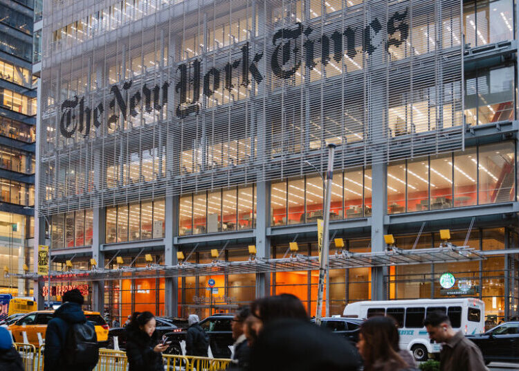 U.S. Sues The New York Times, Claiming Discrimination Against a White Man