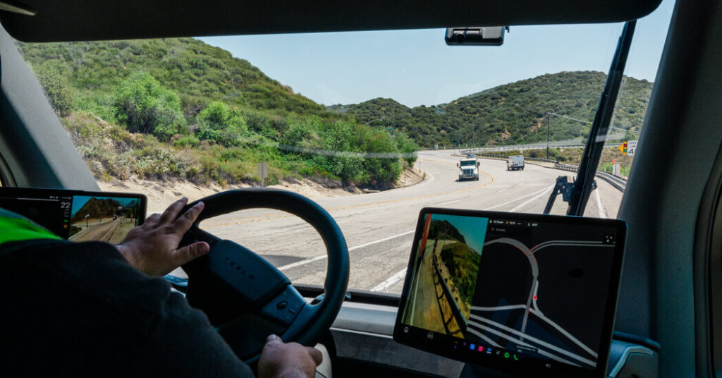 Tesla’s Newest Electric Vehicle Could Jolt the Trucking Industry