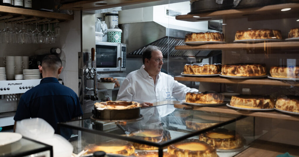 He Invented the Basque Cheesecake. He Prefers Chocolate.