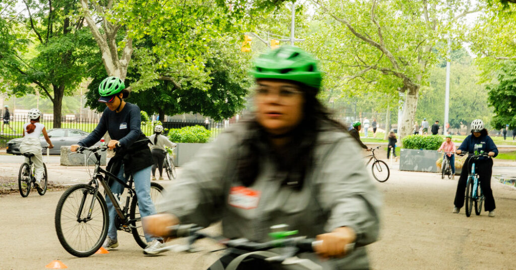 As Easy as Riding a Bike? Adult Learners Give It a Try.