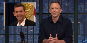 Seth Meyers Gives Trump an Earful About Ear Jokes