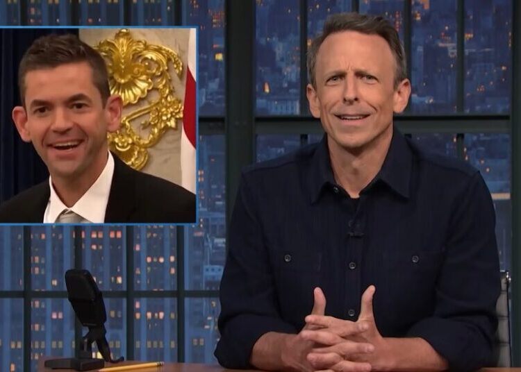 Seth Meyers Gives Trump an Earful About Ear Jokes