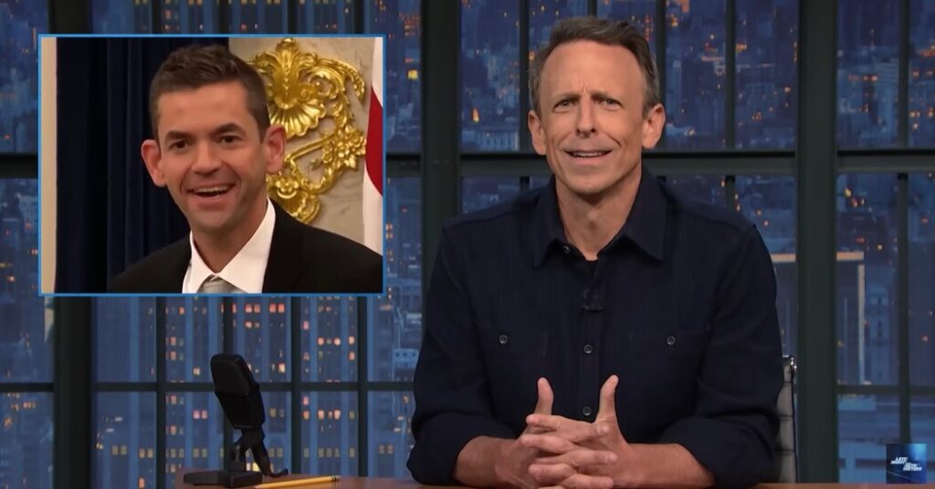 Seth Meyers Gives Trump an Earful About Ear Jokes