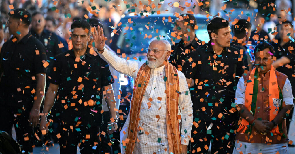 Modi’s Hindu Nationalists Conquer a Bastion of India’s Opposition