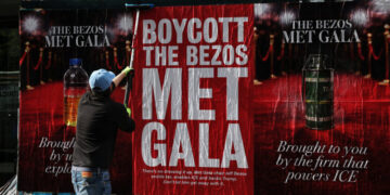 The Met Gala’s Embrace of Jeff Bezos Causes a Backlash