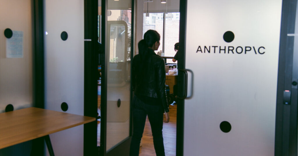 Anthropic and Wall Street Giants Join Forces to Create New A.I. Firm