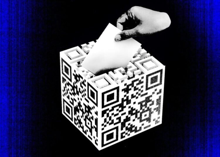 A Conspiracy Theory About QR Codes Has Led to Chaos Ahead of Georgia’s Midterms