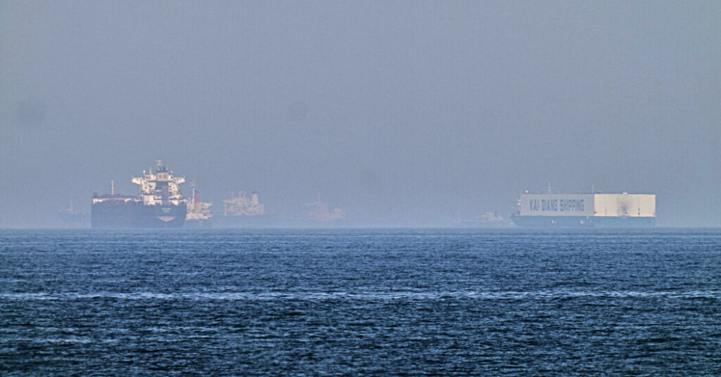 Ship Stranded for Weeks Exits Persian Gulf Under U.S. Protection