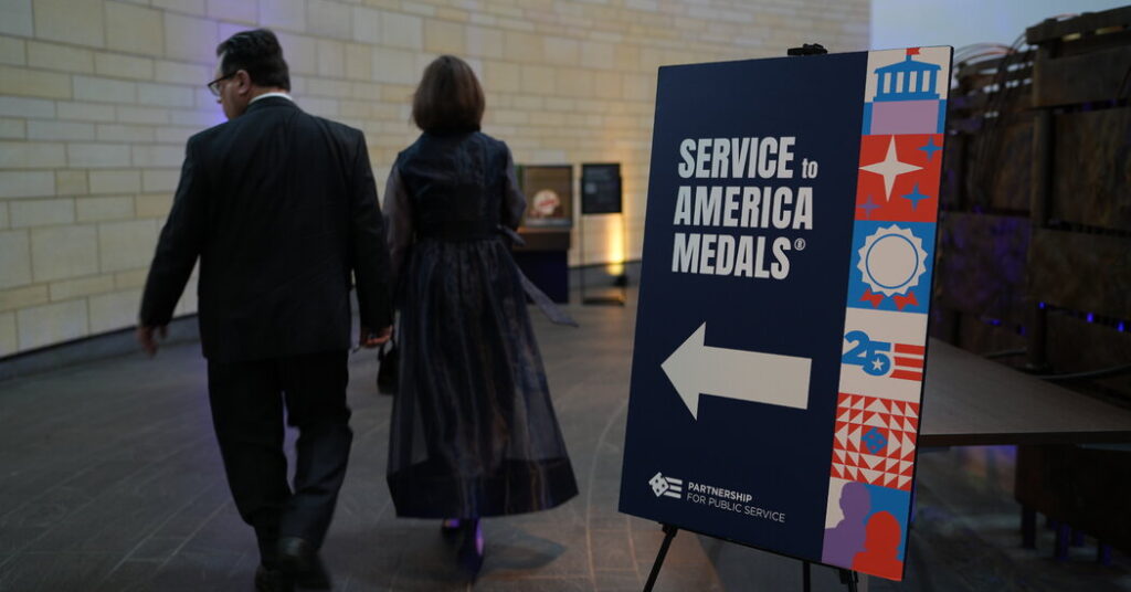 A Scaled-Back Celebration for Public Servants ‘in Trauma’