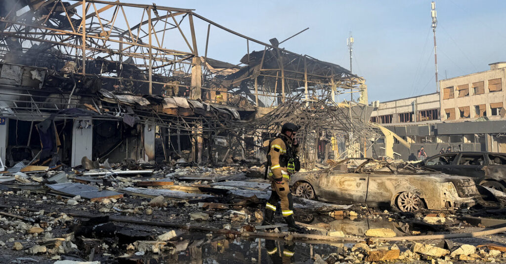 Deadly Russian Strikes Rip Into Ukrainian Cities