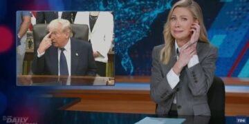 Late Night Cringes at Trump’s Chatter in Front of Children