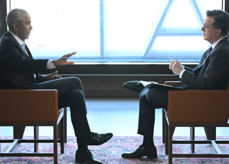 5 Notable Moments From Obama’s Interview With Colbert