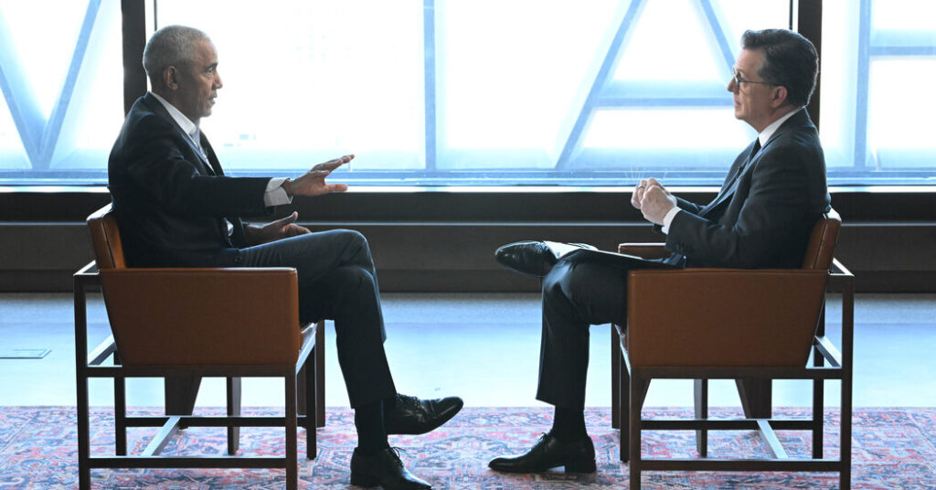 5 Notable Moments From Obama’s Interview With Colbert