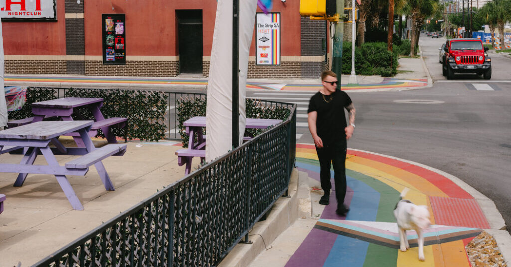 Texas Banned Rainbow Crosswalks. San Antonio Found a Workaround.