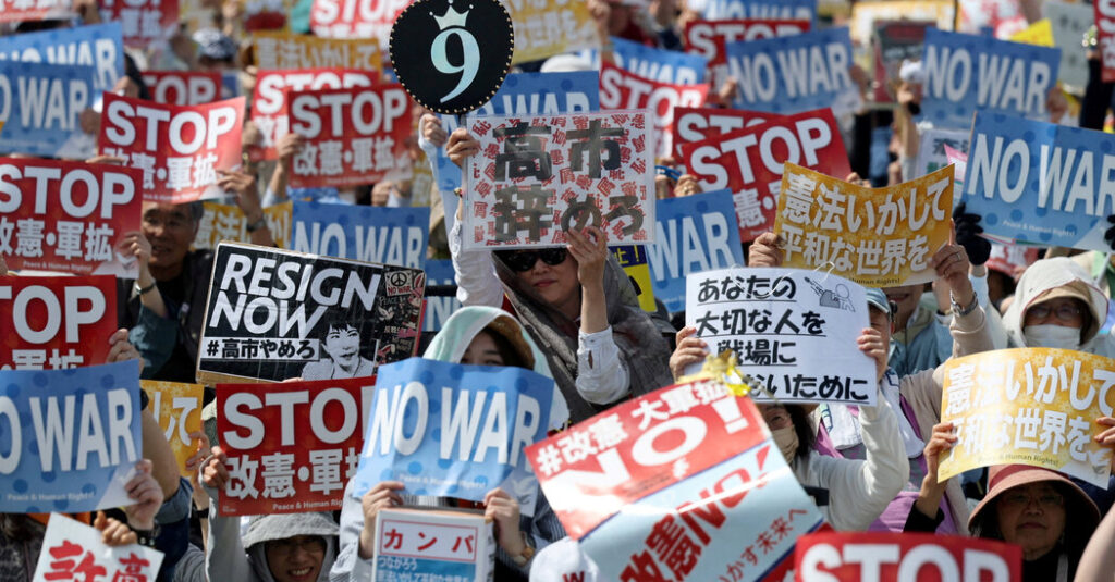 Why Antiwar Protesters are Rallying in Japan