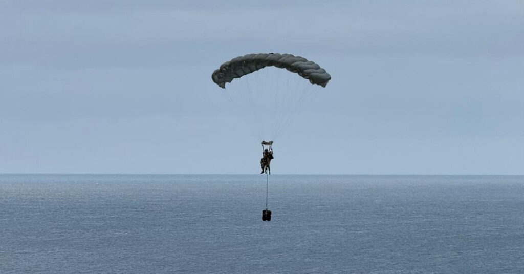 British Paratroopers Deliver Aid to Remote Islands With Possible Hantavirus Case