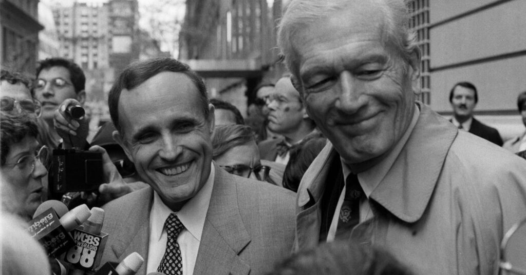 Giuliani Once Helped a Predecessor Get Health Care