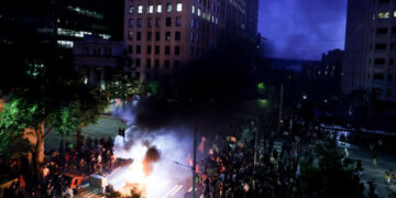 Conspiracy Trial Will Test Trump’s Aggressive Tactics Against Protesters