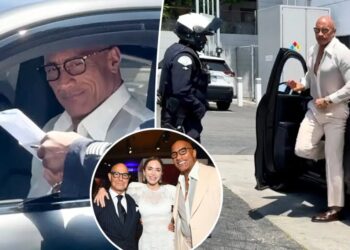 Dwayne ‘The Rock’ Johnson pulled over by police in Hollywood following co-star’s Walk of Fame ceremony